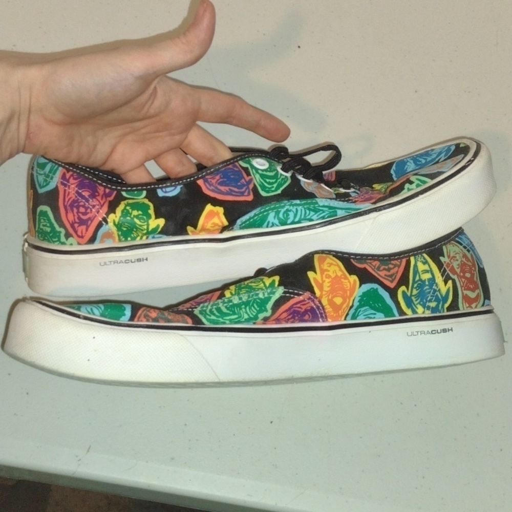 Vans Vault Rich Jacobs Faces Ultra-Cush Art Shoes size 11 - Picture 8 of 13